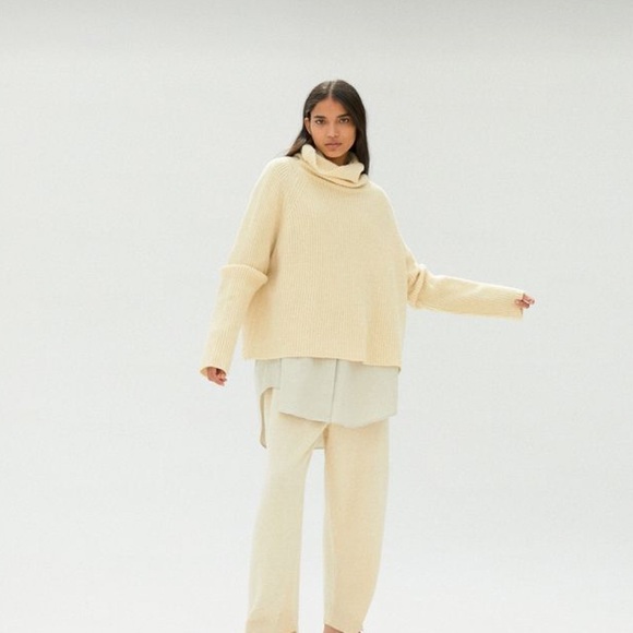 Monica Cordera Natural Wool Turtleneck - Picture 6 of 8